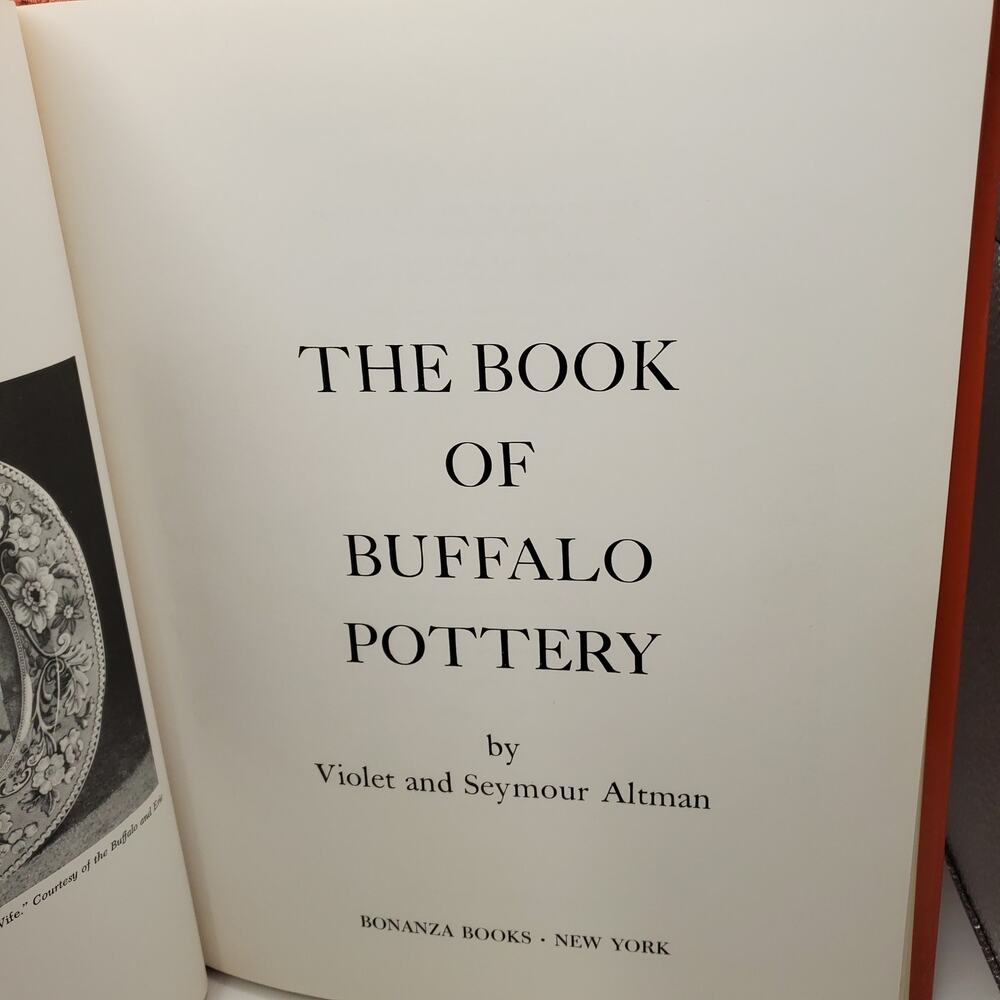 The Book of Buffalo Pottery Definitive Guide HC DJ‎ - Picture 2 of 10